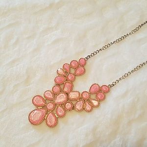 Coral Gem Necklace